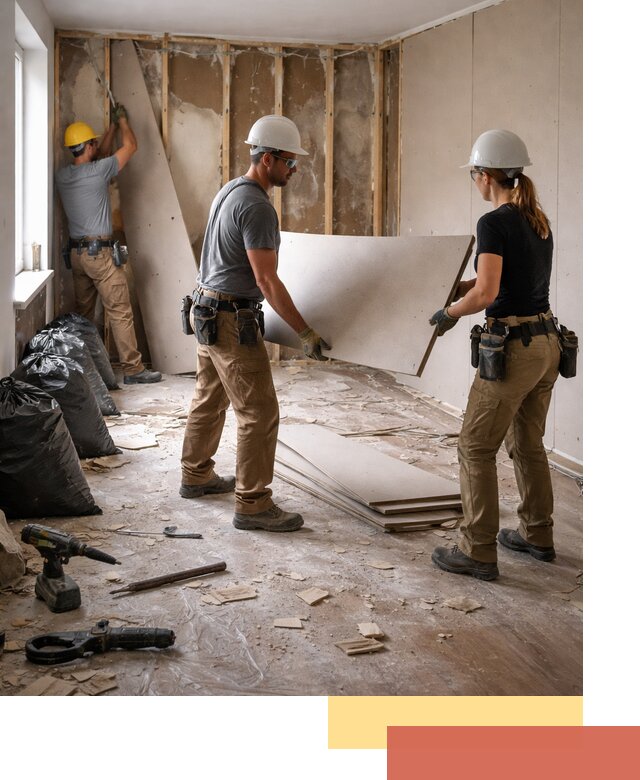 Демонтаж стеновых панелей в Иваново быстро и аккуратно