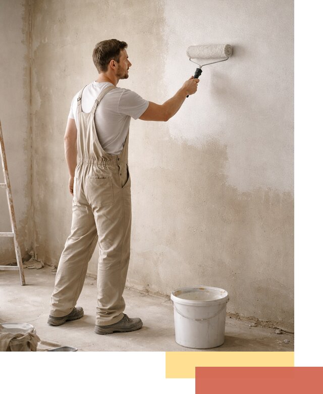 Грунтовка стен под отделку в Иваново профессиональным раствором
