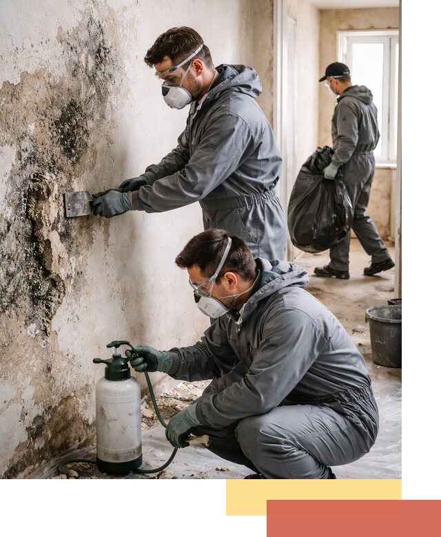 Удаление плесени со стен профессионально в Иваново