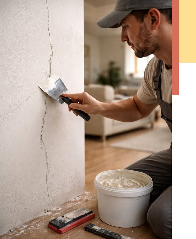 Заделка трещин и сколов в Иваново от 2531 руб. — быстро и недорого | ОТДЕЛОЧНИК-Внв