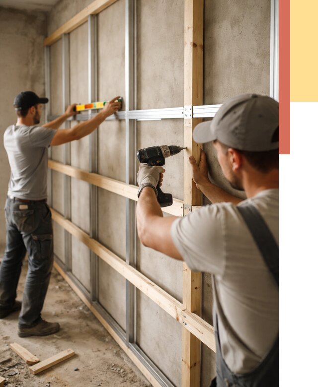 Устройство обрешетки под панели в Иваново от 2170 руб. — монтаж под ключ | ОТДЕЛОЧНИК-Внв