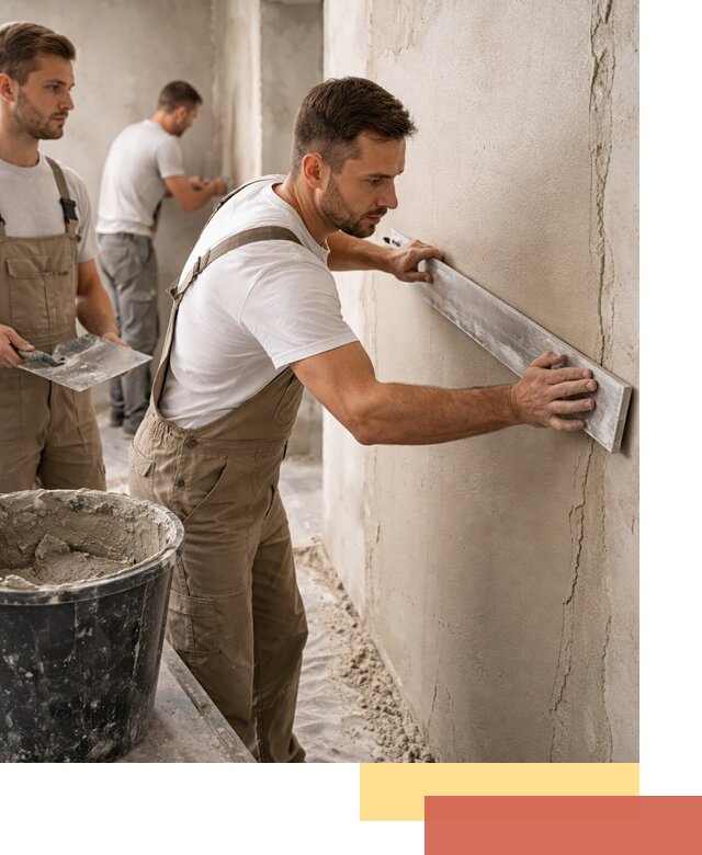 Штукатурка стен без маяков в Иваново быстро и качественно