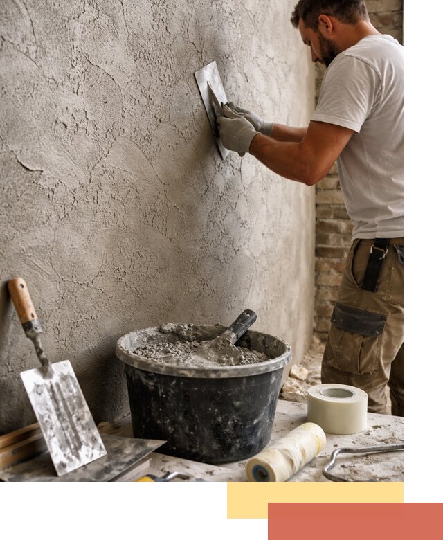 Декоративная штукатурка лофт в Иваново — отделка стен и потолков