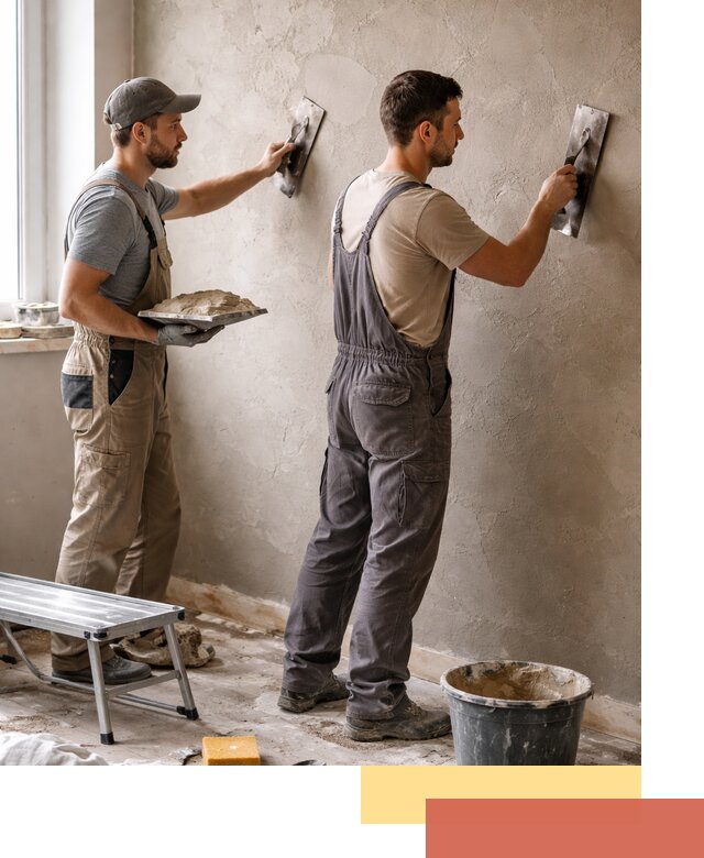 Ремонт декоративной штукатурки и восстановление фактуры в Иваново