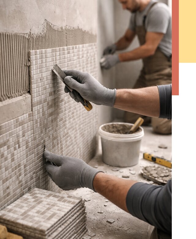 Облицовка стен мозаикой в Иваново от 3306 руб/м2 — укладка мозаики на стены | ОТДЕЛОЧНИК-Внв