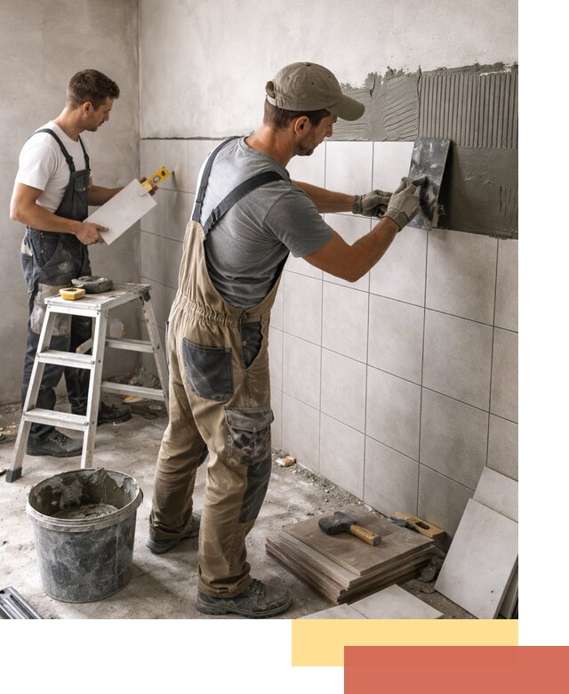 Укладка плитки на стены в Иваново профессионально и надежно