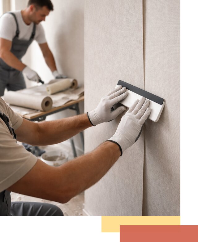 Поклейка обоев под покраску в Иваново профессионально и быстро