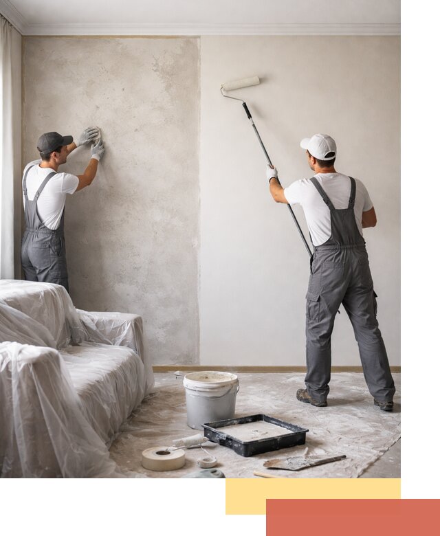 Покраска стен антивандальной краской в Иваново