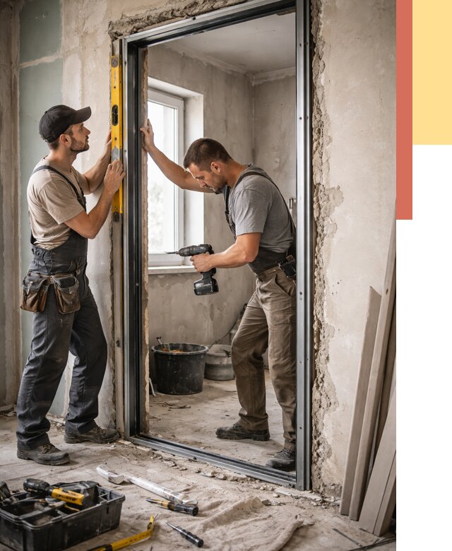 Закладка дверного проема в Иваново от 3616 руб. — быстро и недорого | ОТДЕЛОЧНИК-Внв