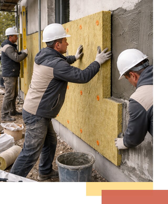 Утепление стен минватой в Иваново — тепло и звукоизоляция