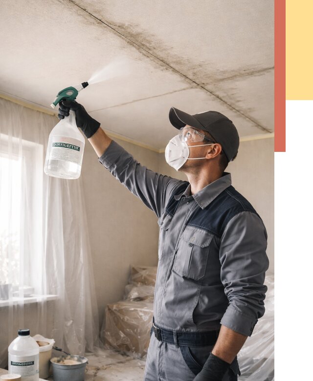 Антисептическая обработка потолка в Иваново от 2583 руб. | ОТДЕЛОЧНИК-Внв