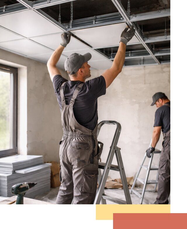 Монтаж кассетного потолка в Иваново качественно и быстро