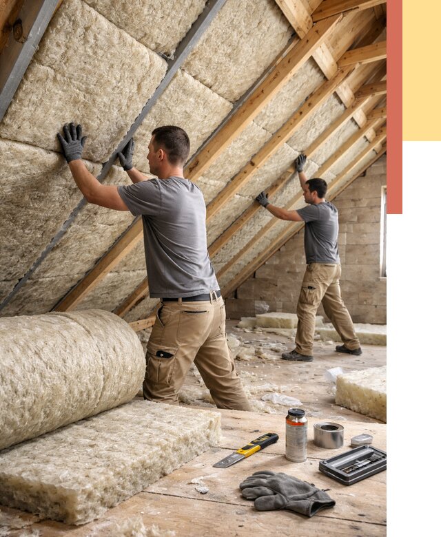 Утепление потолка минватой в Иваново от 1498 руб. — быстро и недорого | ОТДЕЛОЧНИК-Внв