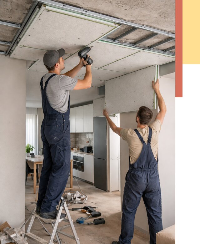 Шумоизоляция потолка панелями зипс в Иваново от 1911 руб. под ключ | ОТДЕЛОЧНИК-Внв